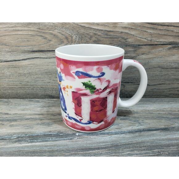 Starbucks By Deborah Reinhart Coffee Mug Christmas Presents - Picture 1 of 7